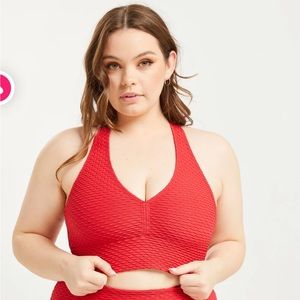 Croco Skin™ Curvy Top Cherry